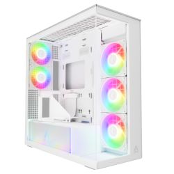 CAA-ARCXTENDERVGM-WH - ARCTIC Xtender VG White Case w Clear Glass Side and Front, E-ATX, 5x ARGB Fans, ARGB PSU Shroud, Mesh Airflow, GPU Vertical Mount, USB-C 10Gbps ARCTIC Xtender VG White Case w Clear Glass Side and Front, E-ATX, 5x ARGB Fans, ARGB PSU Shroud, Mesh Airflow, GPU Vertical Mount, USB-C 10Gbps