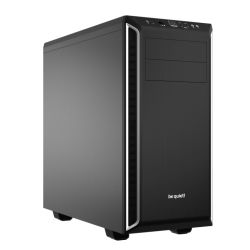CAA-BQPB600-SIL - Be Quiet! Pure Base 600 Gaming Case, ATX, 2 x Pure Wings 2 Fans, Silver Trim Be Quiet! Pure Base 600 Gaming Case, ATX, 2 x Pure Wings 2 Fans, Silver Trim