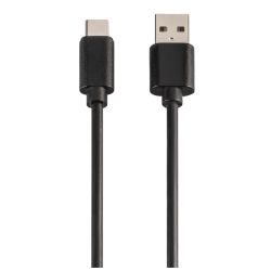 CABL-HAMAUSBC2.0-0.9M - Hama USB-A to USB-C Cable, USB 2.0, 0.9 Metre, Black Hama USB-A to USB-C Cable, USB 2.0, 0.9 Metre, Black