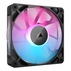 CF120-CORRX120RGB - Corsair iCUE LINK RX120 RGB 120mm PWM Case Fan, 8 ARGB LEDs, Magnetic Dome Bearing, 2100 RPM, Black, Single Fan Expansion Kit Corsair iCUE LINK RX120 RGB 120mm PWM Case Fan, 8 ARGB LEDs, Magnetic Dome Bearing, 2100 RPM, Black, Single Fan Expansion Kit