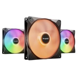 CF140-BQLWLXPWMX3 - Be Quiet! BL127 Light Wings LX 140mm PWM ARGB Case Fans 3 Pack, Rifle Bearing, Impeller w 16 LEDs, Daisy-Chain, Up to 1200 RPM, Black Be Quiet! BL127 Light Wings LX 140mm PWM ARGB Case Fans 3 Pack, Rifle Bearing, Impeller w 16 LEDs, Daisy-Chain, Up to 1200 RPM, Black