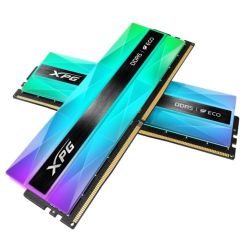 D532G64AD32K2LGRNEON - ADATA XPG Lancer Neon RGB 32GB Kit 2 x 16GB, DDR5, 6400MHz, CL32, 1.4V, ECC, PMIC, XMP 3.0, AMD EXPO, DIMM Memory ADATA XPG Lancer Neon RGB 32GB Kit 2 x 16GB, DDR5, 6400MHz, CL32, 1.4V, ECC, PMIC, XMP 3.0, AMD EXPO, DIMM Memory