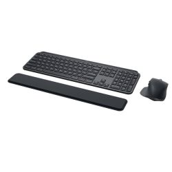 KBDESK-LOMXBUSINESS - Logitech MX Keys Combo v2 for Business Wireless Keyboard and Mouse Kit, MX Palm Rest, Backlit KB, 8000 DPI Mouse, Graphite Logitech MX Keys Combo v2 for Business Wireless Keyboard and Mouse Kit, MX Palm Rest, Backlit KB, 8000 DPI Mouse, Graphite