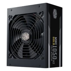 PSU-1050CMMWEGV2 - Cooler Master 1050W MWE Gold V2 ATX 3.1 PSU, Fully Modular, FDB Bearing Fan, 80+ Gold Cooler Master 1050W MWE Gold V2 ATX 3.1 PSU, Fully Modular, FDB Bearing Fan, 80+ Gold