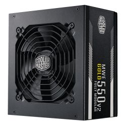 PSU-550CMMWEGV2 - Cooler Master 550W MWE Gold V2 ATX 2.41 PSU, Fully Modular, HDB Bearing Fan, 80+ Gold Cooler Master 550W MWE Gold V2 ATX 2.41 PSU, Fully Modular, HDB Bearing Fan, 80+ Gold