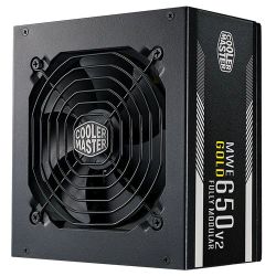 PSU-650CMMWEGV2 - Cooler Master 650W MWE Gold V2 ATX 2.41 PSU, Fully Modular, HDB Bearing Fan, 80+ Gold Cooler Master 650W MWE Gold V2 ATX 2.41 PSU, Fully Modular, HDB Bearing Fan, 80+ Gold