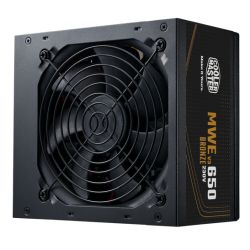 PSU-650CMVSFXB - Cooler Master 650W MWE Bronze V3 230V ATX 3.1 PSU, Fully Wired, HDB Bearing Fan, 80+ Bronze Cooler Master 650W MWE Bronze V3 230V ATX 3.1 PSU, Fully Wired, HDB Bearing Fan, 80+ Bronze