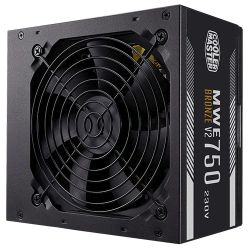 PSU-750CMMWEBV2-SI - Cooler Master 750W MWE Bronze V2 230V ATX 2.52 PSU, Fully Wired, HDB Bearing Fan, 80+ Bronze Cooler Master 750W MWE Bronze V2 230V ATX 2.52 PSU, Fully Wired, HDB Bearing Fan, 80+ Bronze