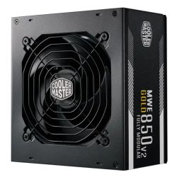 PSU-850CMMWEG - Cooler Master 850W MWE Gold  V2 ATX 2.41 PSU, Fully Modular, HDB Bearing Fan, 80+ Gold Cooler Master 850W MWE Gold  V2 ATX 2.41 PSU, Fully Modular, HDB Bearing Fan, 80+ Gold