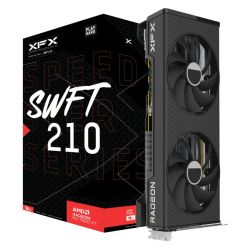 RADRX76XT16XFSWFT210 - XFX RX7600 XT Speedster SWFT210, 16GB DDR6, HDMI, 3 DP, 2755MHz Clock XFX RX7600 XT Speedster SWFT210, 16GB DDR6, HDMI, 3 DP, 2755MHz Clock
