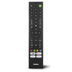 REM-HAMASONYTVUNIVERSAL - Hama Universal IR Remote Control for Sony TVs, Teachable, 4 App Buttons, 10m Range Hama Universal IR Remote Control for Sony TVs, Teachable, 4 App Buttons, 10m Range