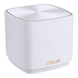 Asus ZenWiFi AX Mini XD4 AX1800 Wireless Dual Band Mesh Wi-Fi 6 Mini System, Single, AiMesh, AiProtection, White
