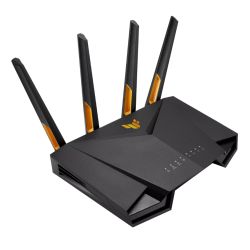Asus TUF-AX4200 TUF Gaming AX4200 Dual Band Wi-Fi 6 Gaming Router, Mobile Game Mode, 3 Steps Port Forwarding, 2.5G LAN, AiMesh, AiProtection Pro