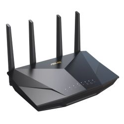 Asus RT-AX5400 AX5400 Dual Band Wi-Fi 6 Extendable Router, Built-in VPN, AiProtection Pro, Parental Control, Instant Guard, AiMesh
