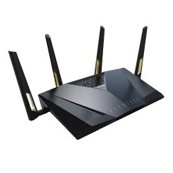 Asus RT-AX88U PRO AX6000 Dual Band Gaming Wi-Fi 6 Router, 2x 2.5G Ports, USB, MU-MIMO, AiProtection Pro, AiMesh Support