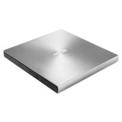 Asus ZenDrive U7M External Slimline DVD Re-Writer, USB, 8x, Silver, M-Disc Support, Cyberlink Power2Go 8