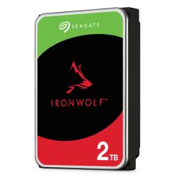Seagate 3.5, 2TB, SATA3, IronWolf NAS Hard Drive, 5400RPM, 256MB Cache, 8 Drive Bays Supported, OEM