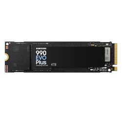 SSD-4TBSAM990EVOPLUS - Samsung 4TB 990 EVO PLUS M.2 NVMe Gen45 SSD, M.2 2280, PCIe 4.05.0 x2, V-NAND, RW 72506300 MBs, 1050K1400K IOPS Samsung 4TB 990 EVO PLUS M.2 NVMe Gen45 SSD, M.2 2280, PCIe 4.05.0 x2, V-NAND, RW 72506300 MBs, 1050K1400K IOPS
