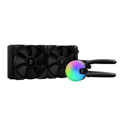 WC-FRLUS24V2 - Fractal Design Lumen S24 V2 240mm Liquid CPU Cooler, ARGB Pump, 2x 120mm PWM Fans Fractal Design Lumen S24 V2 240mm Liquid CPU Cooler, ARGB Pump, 2x 120mm PWM Fans